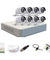 Hikvision 2MP 16 Channel Full Hd Camera Combo Kit & Hd Dvr with 11 Bullet & 5 Dome Camera