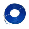 KEI 10 Sqmm Single Core HRFR Blue Copper Unsheathed Flexible Cable, Length: 100 m