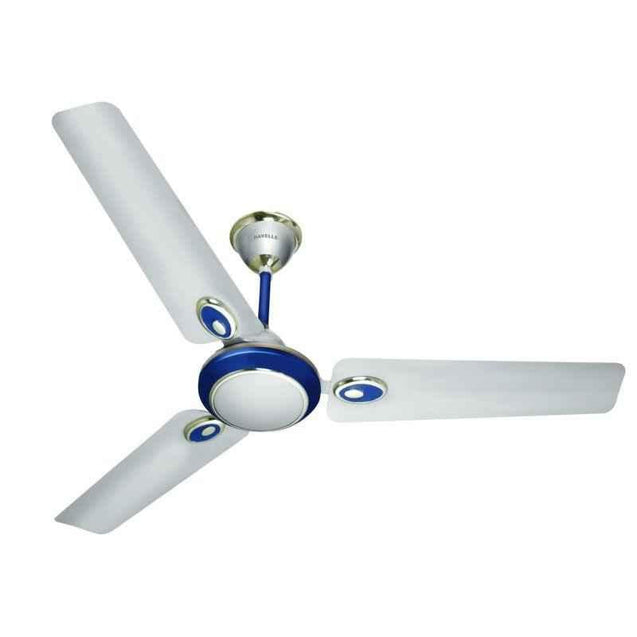 Havells 350rpm Fusion Silver Blue Ceiling Fan, Sweep: 1200 mm