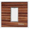 Crabtree Murano 6 Module Classy Wood Azure Modular Combined Plate, ACMPGCDV06 (Pack of 5)