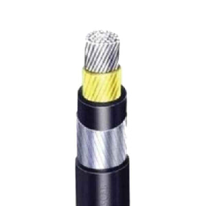 KEI 630 Sqmm 11kV(E) Single Core Aluminum Round Wire Armoured High Tension Cable, A2XCEWaY, Length: 100 m