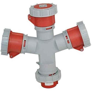 Power N Pack 32A 415V 6h Multiplug Socket & Plug, PA06P