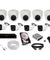 CP Plus 2.4MP 4 Bullet & 5 Dome White & Black Camera with 16 Channel DVR & HDD Kit