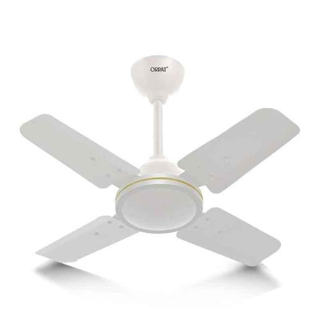 Orpat Air Amber 65W White Ceiling Fan, Sweep: 24 inch