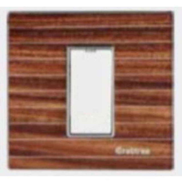 Crabtree Murano 8 Module-H Classy Wood Azure Modular Combined Plate, ACMPGCDH08 (Pack of 5)