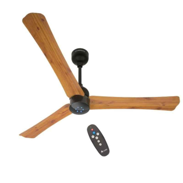 Atomberg Renesa+ 28W 525rpm Golden Oakwood Ceiling Fan, Sweep: 900 mm