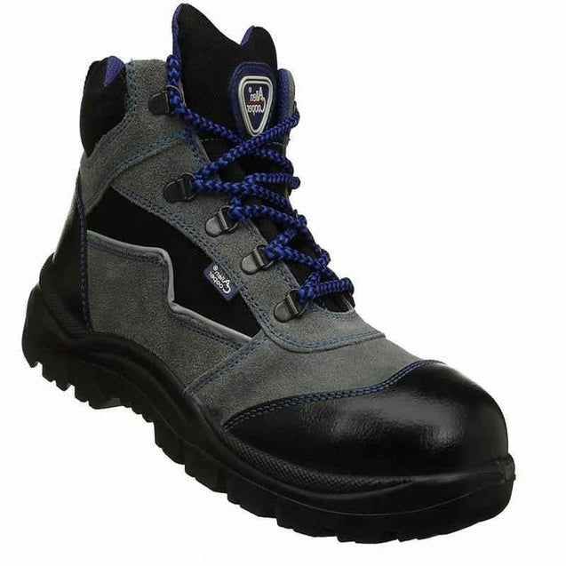 Allen Cooper AC-1110 Gripper Steel Toe Grey & Black Safety Shoes