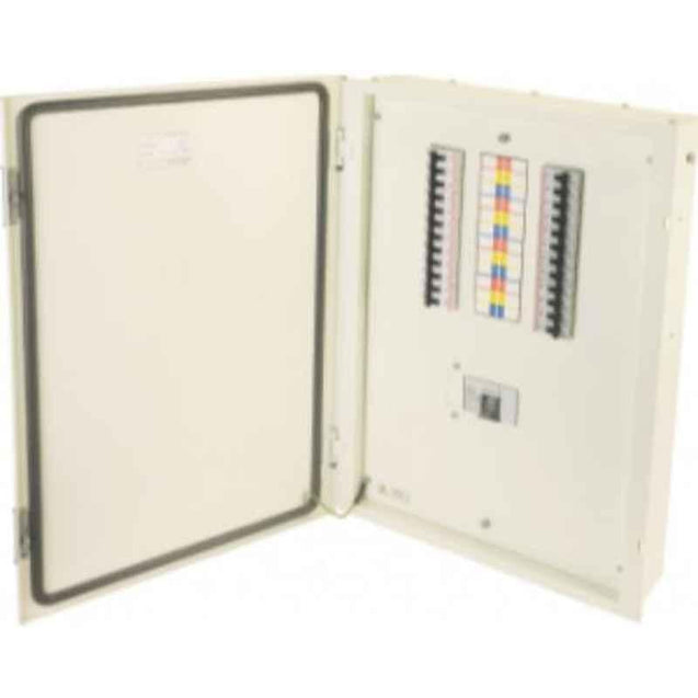 Indoasian Optipro 12 Module 12 Ways IP43 SPN Acrylic Door Distribution Box, 811819