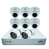 Godrej SeeThru 8 Channel 1080P Full HD White CCTV Camera Kit, SK-8CH1080P6D2B