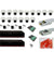 CP Plus 2.4MP White & Black 18 Pcs Dome & 4 Pcs Bullet Camera with 16 & 8 Channel DVR Kit