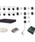 DAHUA Full HD 2MP Cameras Combo KIT 16CH HD DVR+ 8 Bullet Cameras + 8DOME Cameras+2TB Hard DISC+ Wire ROLL +Supply & All Required CONNECTORS