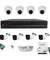 CP Plus Full Hd 4MP Cameras 8 Channel Hd Dvr Combo Kit with 4 Bullet & 4 Dome Camera