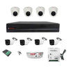 CP Plus Full Hd 4MP Cameras 8 Channel Hd Dvr Combo Kit with 4 Bullet & 4 Dome Camera