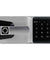 Ozone OZFL-501-PF Black & Silver Smart  Password & Fingerprint Lock