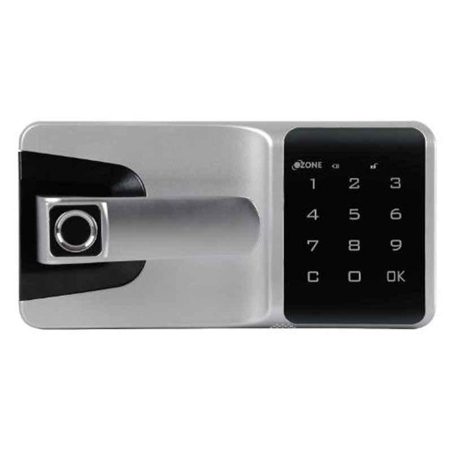 Ozone OZFL-501-PF Black & Silver Smart  Password & Fingerprint Lock