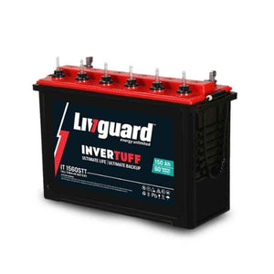 Livguard Invertuff 150Ah Short Tall Tubular Battery, IT-1560STT