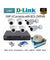 D-Link 6 Cameras 1MP with 8 Channel DVR Combo Kit