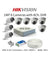 Hikvision 8 Cameras 1MP with 8 Channel DVR Combo Kit