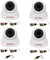 CP Plus Indigo 2.4MP Night Vision Full HD Dome CCTV Camera with Usewell BNC & DC Connectors, CP-VAC-D24L2 (Pack of 4)
