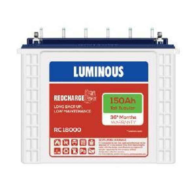 Luminous RC 18000 Tall Tubular Batteries Inverter Battery