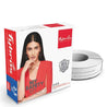 Fybros 2.5 Sqmm 90m White Single Core ZHFR Industrial Cable, FWC1049