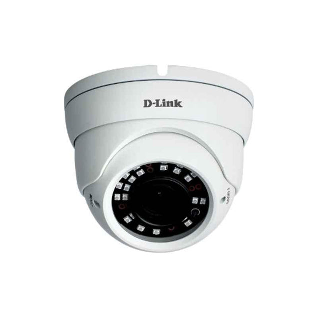 D-Link 2MP Aluminum Alloy Full HD 1080p Day & Night Varifocal Dome Camera, IR: 35 m, DCS-F1622
