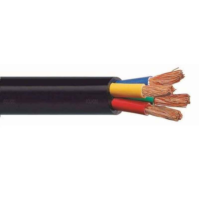 KEI 1.5 sqmm 24 Core FR Black Copper sheathed Flexible Cable, Length: 100 m