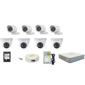 Hikvision Full HD 2MP IP\ECO Cameras Combo Kit (HIK2MP4D4B1TBHDIP/IRP-ECO Camera)
