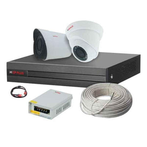 CP Plus 1MP 2 HD Camera Kit