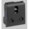 Crabtree Murano 6A/16A Grey Combine Socket, ACUKCXB163 (Pack of 10)