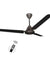 Atomberg Efficio 28W Matt Black Ceiling Fan with Remote, Sweep: 1200 mm