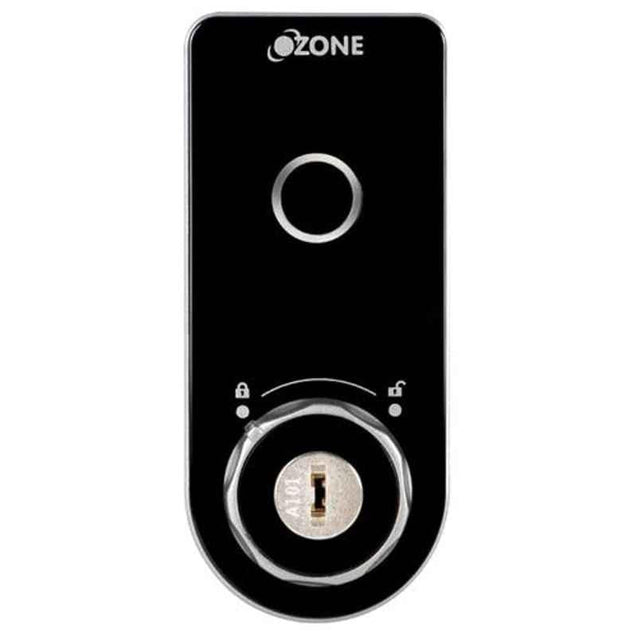 Ozone OZFL-302-FK Black & Silver Smart  Fingerprint Password Lock