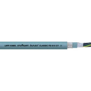 Lapp OLFLEX CLASSIC FD 810 CY 0.75 Sqmm 4 Core Shielded Control Flexible Cable, 0026221, Length: 100 m