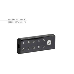 Ozone OZFL-601-PW Black Furniture Lock