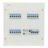 L&T 4 Way TPN Single Door Distribution Board with 6 Mod I/C, BH304SDB
