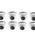Hikvision 2MP Super Eco Mini Night Vision Dome Camera, DS-5ADOTIPECO, (8 Pieces)