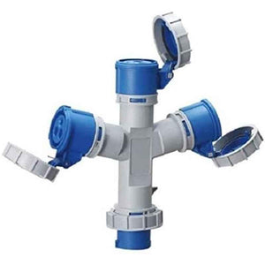 Power N Pack 16A 230V 6h Multiplug Socket & Plug, PA05P