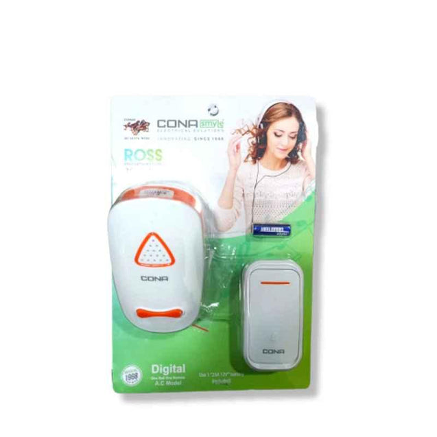 Cona Smyle CRB 1205 Ross Polycarbonate Remote Bell (Pack of 3)