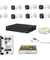 Dahua 8 Pcs 2MP Bullet Camera, 8 Channel DVR, 8 Channel Power Supply, CCTV Wire Roll, BNC Connectors, 8 Pcs DC Connectors & 2TB Hard Disc Kit