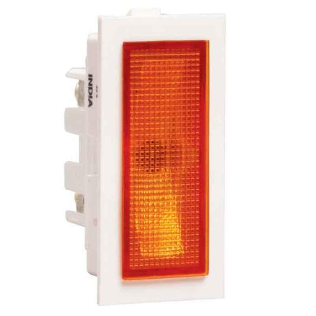Crabtree Athena 1 Module Chalk White Indicator Lamp, ACAIPIW060 (Pack of 20)