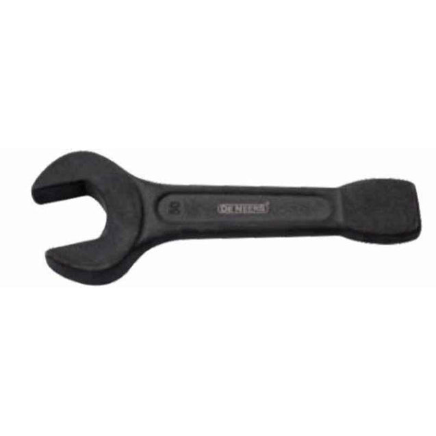 De Neers 1-5/16 inch Heavy Duty Black Phosphate Finish Open End Slogging Spanner