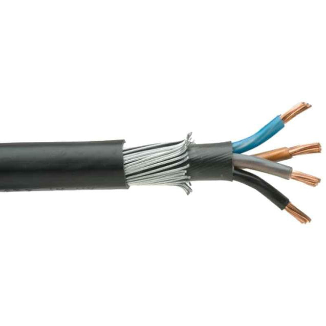 KEI 2.5 Sqmm 7 Core Copper Armoured Control Cable, 2XFY, Length: 100 m