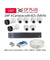 CP Plus 8 Cameras 1MP with 8 Channel DVR Combo Kit