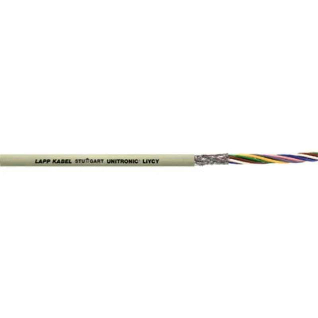 Lapp UNITRONIC LiYCY 0.25 Sqmm 4 Core Shielded Cable, 0034404, Length: 100 m