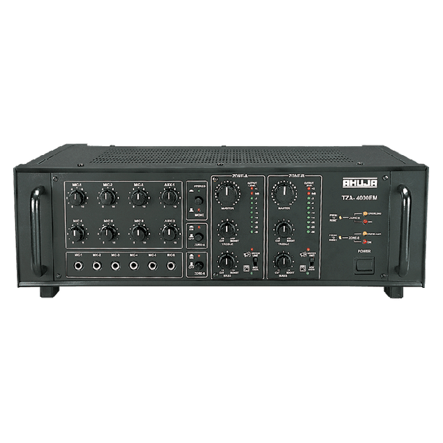 Ahuja PA Mixer Amplifier Model TZA- 4000EM : Infernocart.com