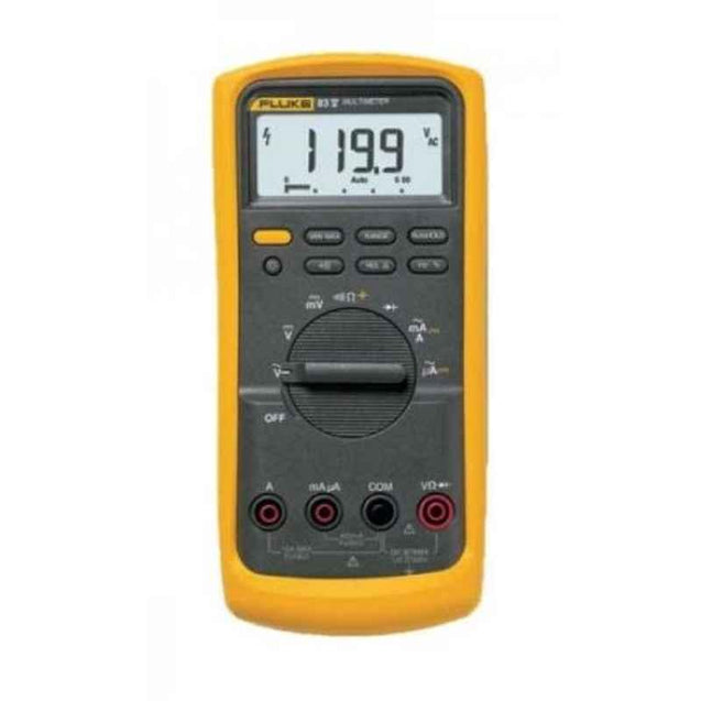 Fluke 83-5 10A 600-1000V Yellow Industrial Multimeter, 2075004