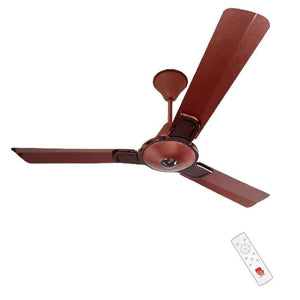 Balster Wonder Plus 30W BLDC Red Ceiling Fan with Remote & LED Light, Sweep: 1200 mm