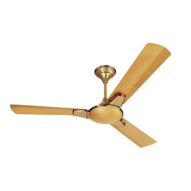 Marc Glitz 80W Beige Copper Anti Dust Ceiling Fan, Sweep: 1200 mm