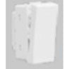 Crabtree Athena 32A Double Pole 2 Module Chalk White Switch with Indicator, ACASDIW321 (Pack of 10)