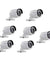 Hikvision 2MP Full Hd Camera Combo Kit, DS-2CE1AD0T-IRP/ECO, (Pack of 8)